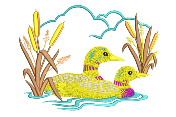 Cute Duck Embroidery Design Review for Boutique Apparel