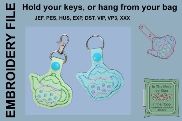 Easter Egg Teapot Key Fob Design Review