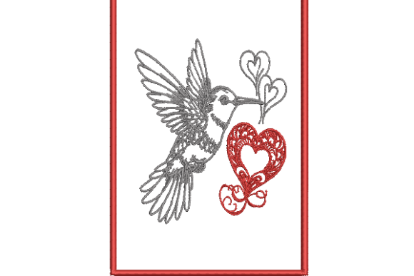 Hummingbird Heart Mug Rug: Apparel Review