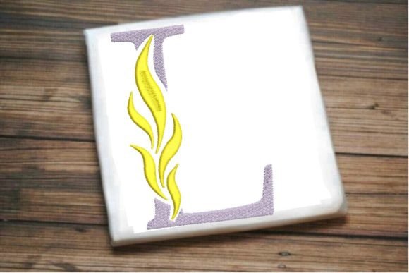 L Letter Beautiful Fire Alphabet Design Review