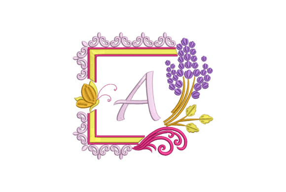 Letter a with Butterfly and Flowers: A Designer Review