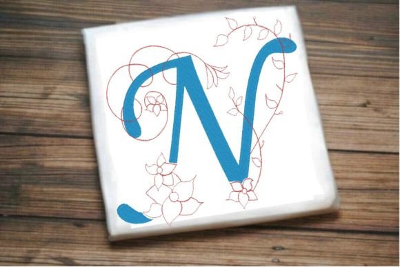 N Letter Vine Monogram Flower: A Seller's Review