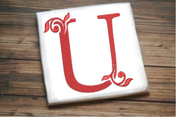 U Letter Beautiful Monogram: A Seasonal Design Review