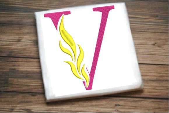 V Letter Beautiful Fire Alphabet: A Designer's Review